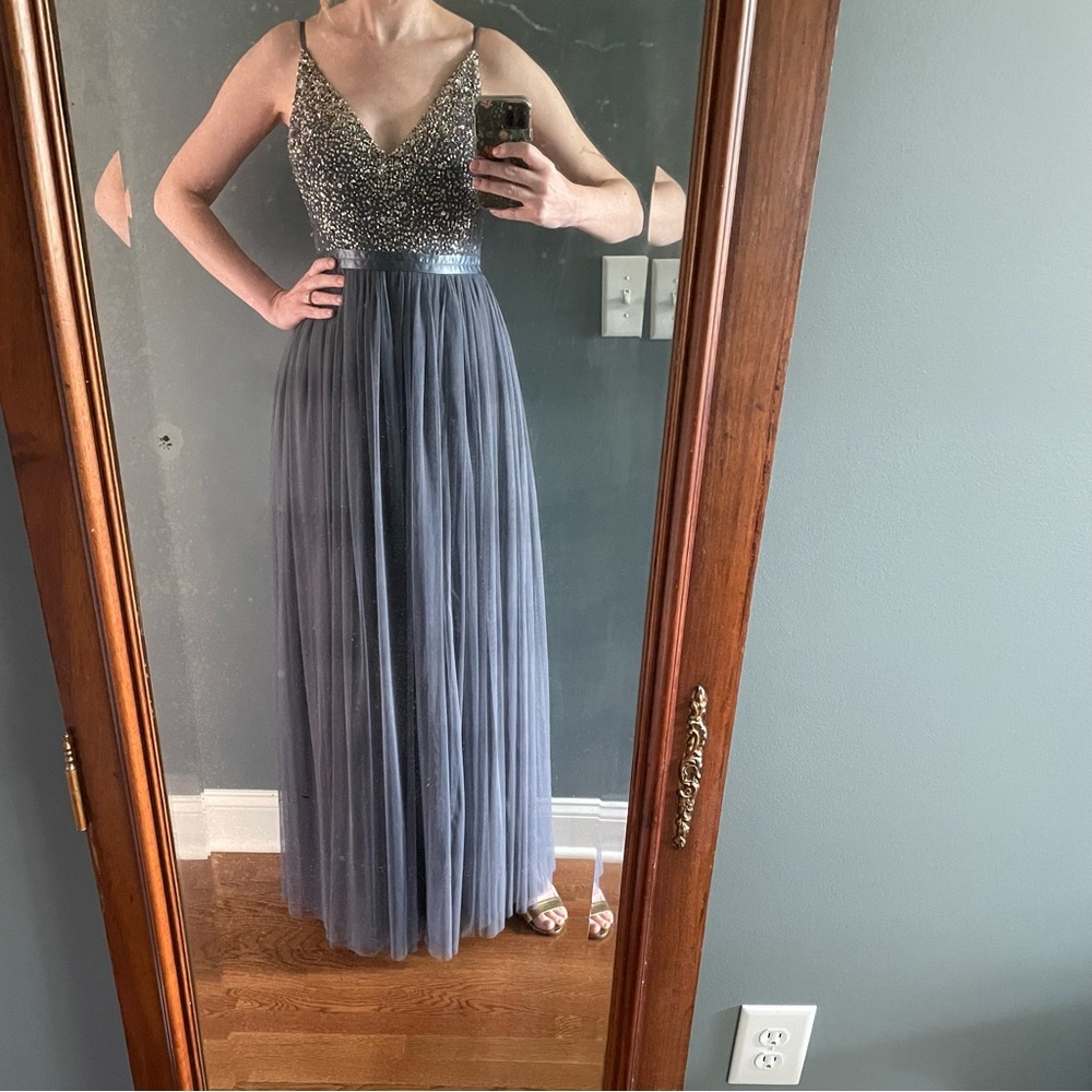 BHLDN Avery dress in Hydrangea